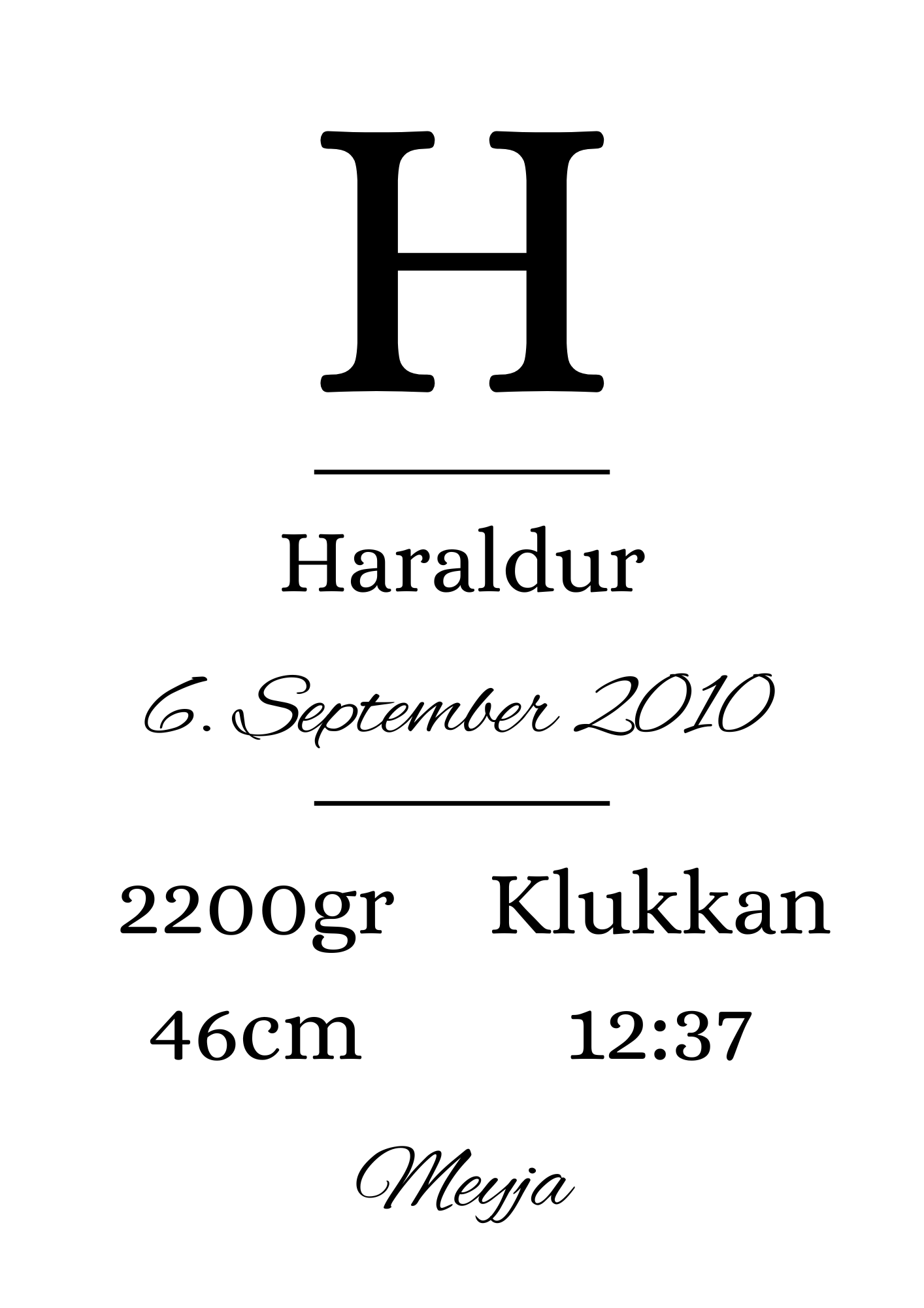 Fæðingarskírteini