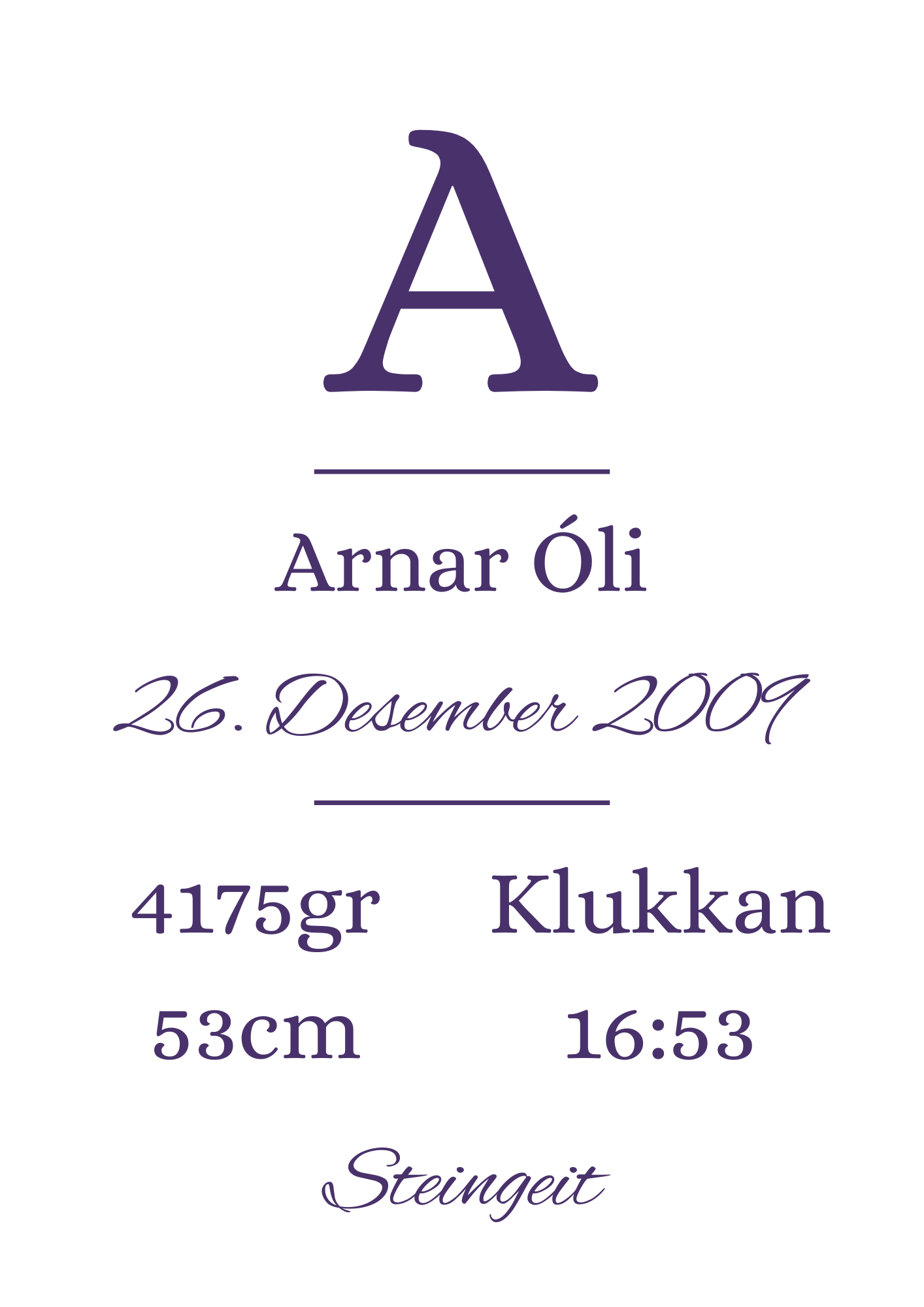 Fæðingarskírteini